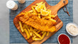 Battered NZ Cod with Chips
